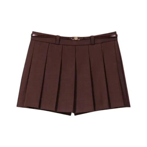 Maje Коричневые Повседневные Шорты для Женщин