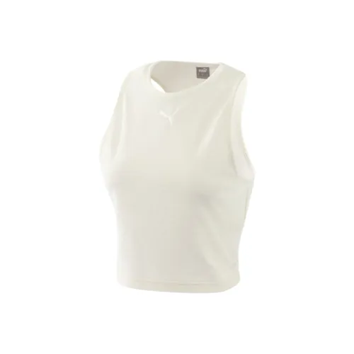 PUMA TOWELING CAT Белый Женские Майки