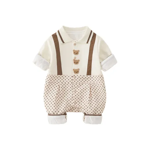 GOYN Экрю Мужской Малыш Комбинезоны Ползунки