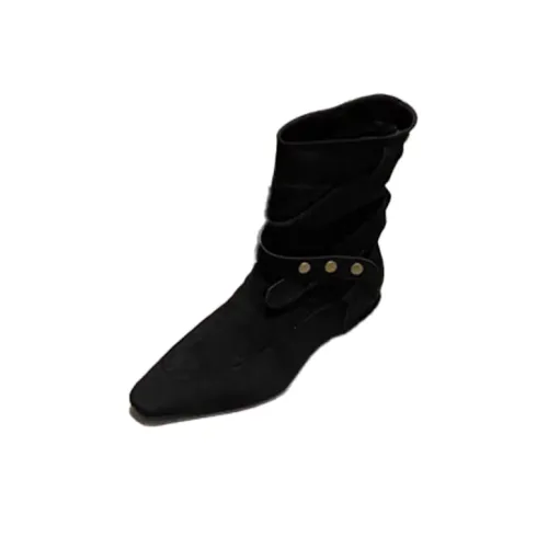 Wuji Модные и Крутые MID Ботинки на Голень Женские