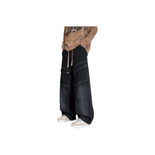 DINGFENGBAOLUO Унисекс Джинсы