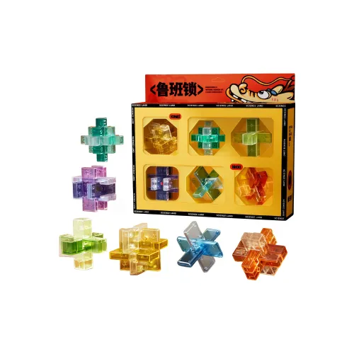 ANKETUO Головоломка для мозга Stress Relief Рубик Куб Открой Кольцо Пазл Игрушка