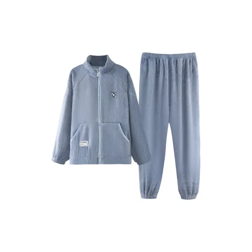 Qin Jing Пижамный комплект женский синий