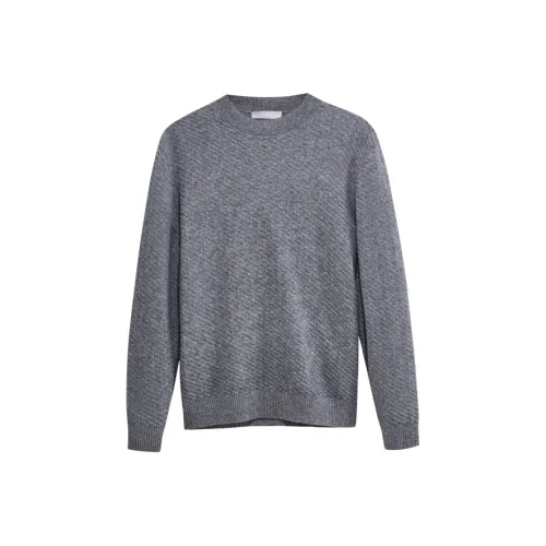 Jiumuwang мужские брюки эксперт FW25 Свитер Мужской Серый