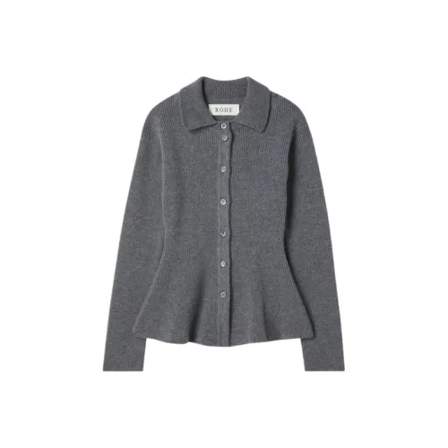 Rohe Темно-серый Женский Свитер