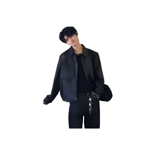 RENBEN1986 Черный Унисекс Куртки