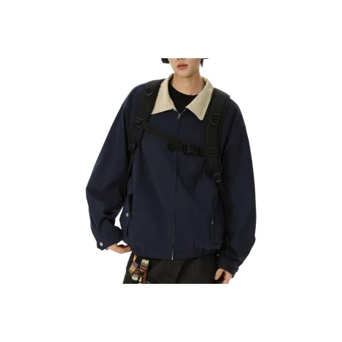 KSEK Темно-синие унисекс куртки