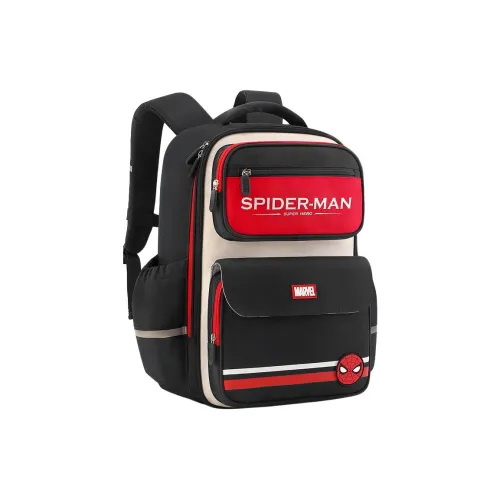 Disney Spider Man Коллекция Marvel, Коллекция Полиэстер Студенческая Сумка Стандартная Детская Темно-синий/Черный