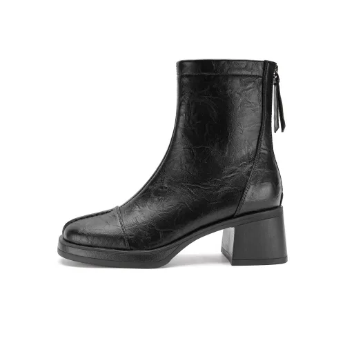 SAFIYA ботильоны черные женские