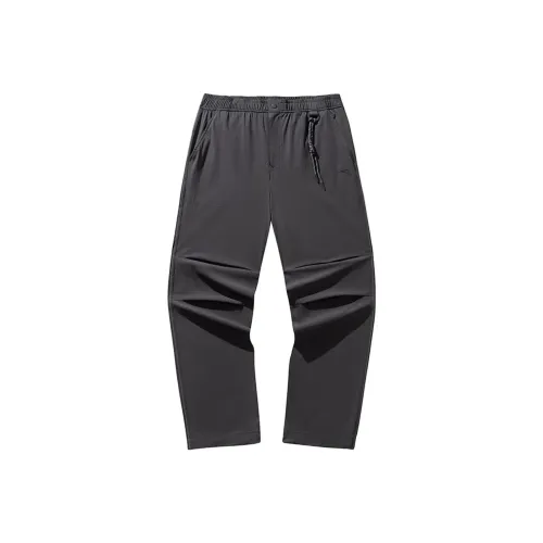 ANTA Повседневные штаны Унисекс Серый замок