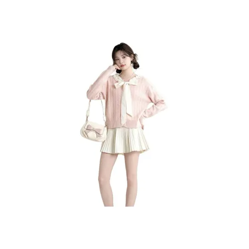 BONAS Розовый Женский Трикотаж