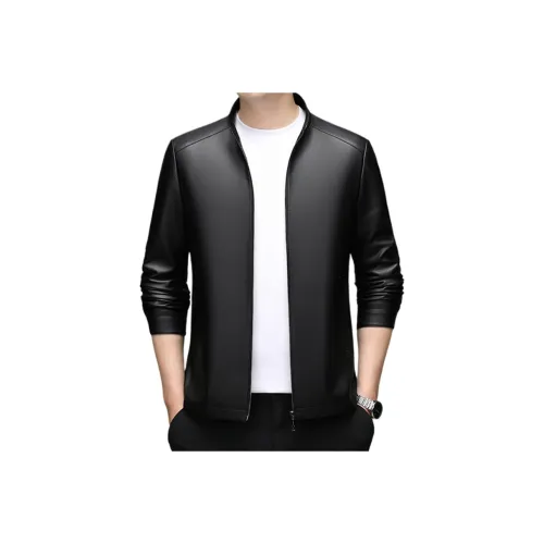 TIFAN Мужские кожаные куртки