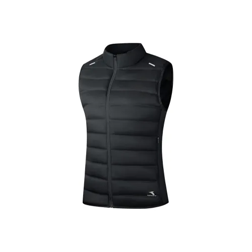 361° Супер-черный Женский Пуховый жилет