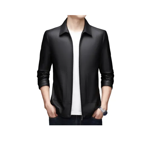 PIERRE CARDIN Кожа Куртка Унисекс