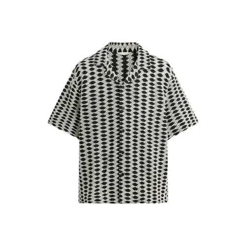 ZARA Экрю Мужские Рубашки