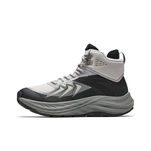 ANTA Fashion Casual Обувь Мужская Прочная Серый Основной Черный Космический Серый