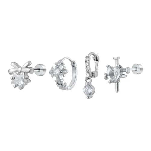 JianKai Серьги из титанового стального сплава Унисекс