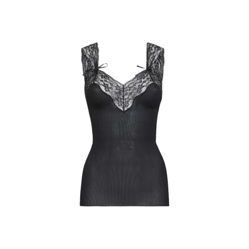 SAINT LAURENT Черные Женские Майки