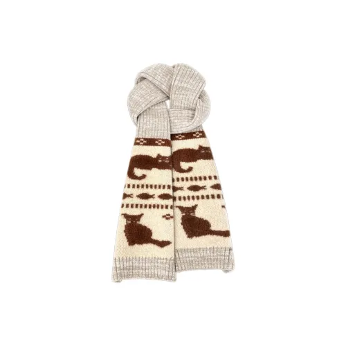 IOTS Полиэстер Трикотаж Шарфы Унисекс