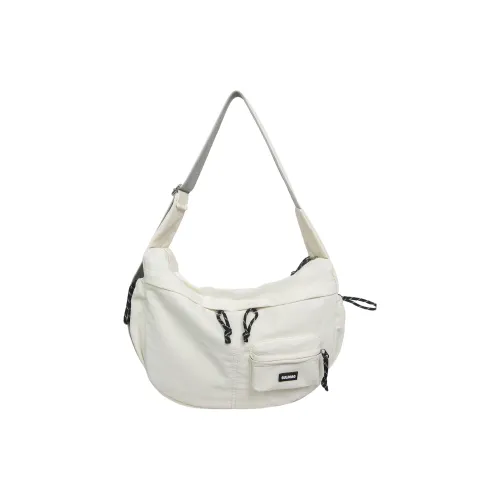 Single Warehouse Нейлоновая сумка-пельмени сумка через плечо стандартная унисекс белый черный светло-синий