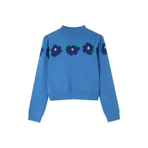LOUISY AO Синий Женский Свитер