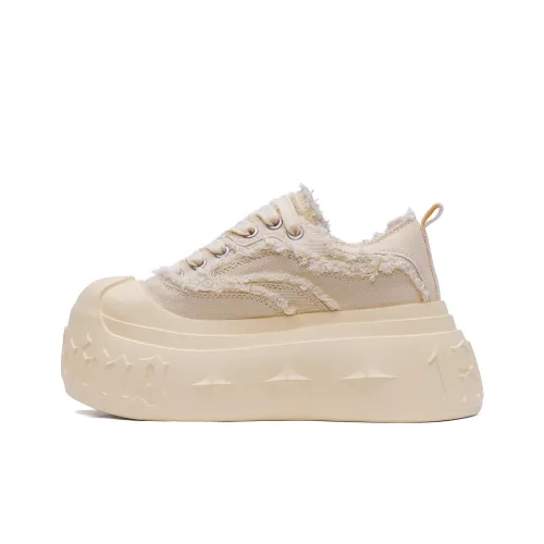 1807 Термический Увеличивающий Высоту Устойчивый к Износу Низкий Топ Платформа Кеды Унисекс