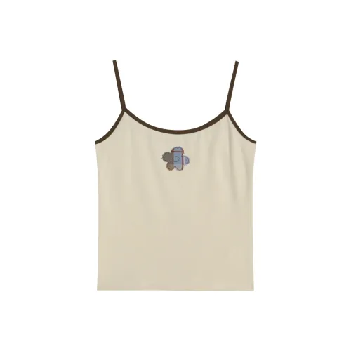 CENGXIAOXIAN Абрикос Майка Женские Майки