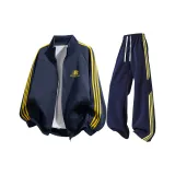 Темно-синий + Темно-синий с желтыми полосами K