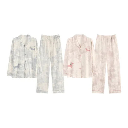 CHUDUAN XGL 58673 Пара Унисекс Пижамные комплекты