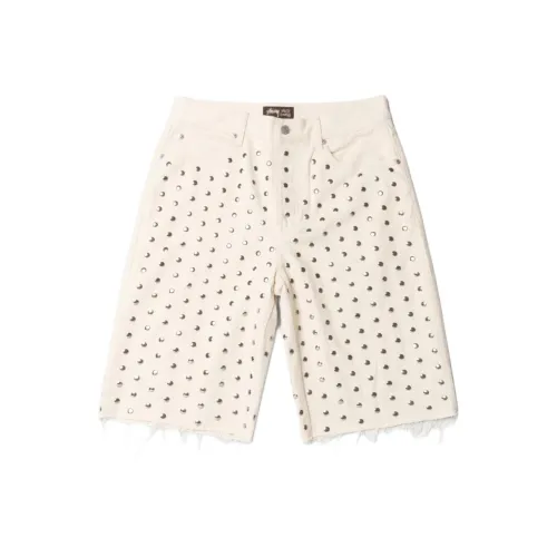 Stussy x Wales Bonner Wales Bonner Co Бренд FW25 Джинсовые шорты Унисекс