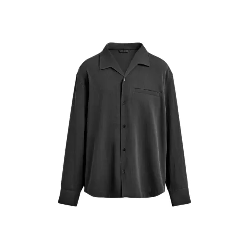 ZARA Carbon Gray Мужские Рубашки