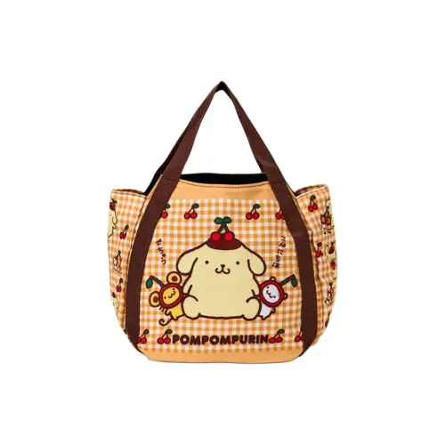 Sanrio Pudding Dogs Polyester Сумка через плечо Женская Желтый и Коричневый