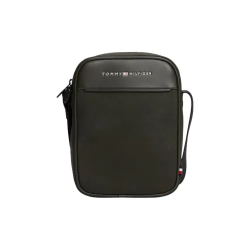 Tommy Hilfiger Полиуретан Crossbody Сумка Мини Мужская Зеленая