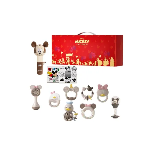 Disney Малыш Teethers Малыш Chew Lift Practice Образовательный игрушечный колокольчик