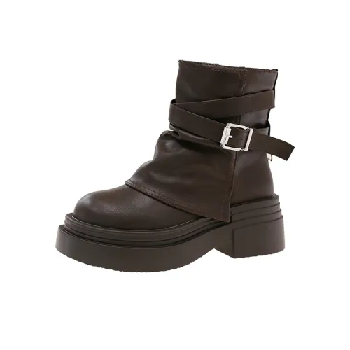 Wuji 15cm Панк Мартинсы Женские