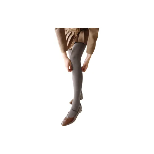 FAVMARTHA 300D Молочный Кофейный Полоска Женские Носки