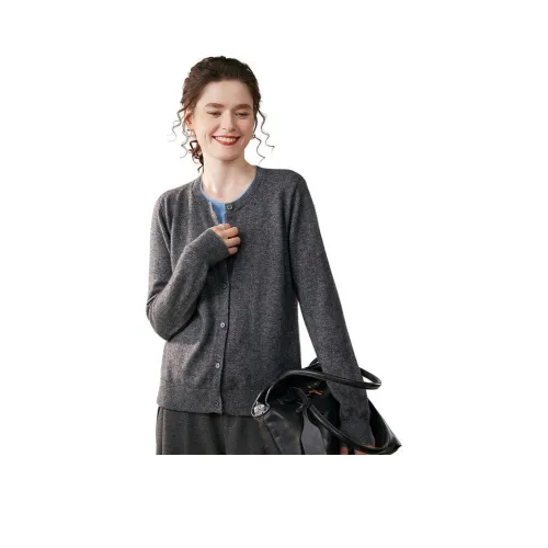 H YXIANG Кашемир Свитер Женские