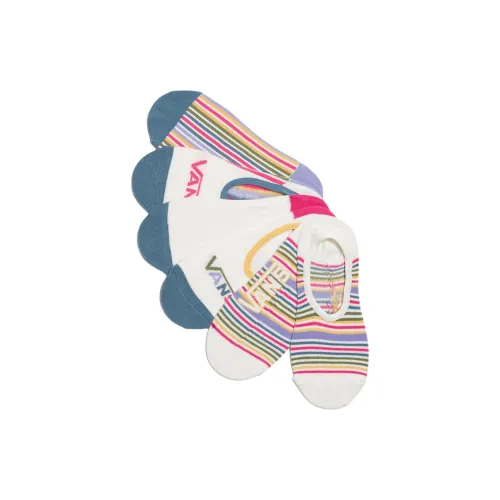 Vans Canoodle 3 Pack Белый+Многоцветный+Многоцветный Женские No Show Носки