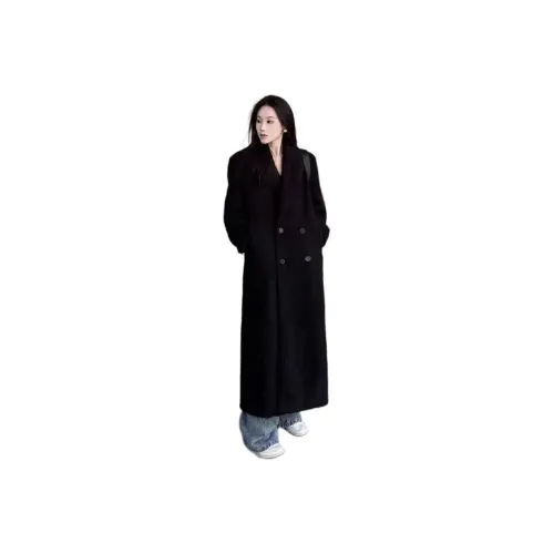 GIUHF Черное Женское Пальто