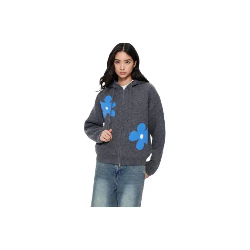 YOUSEKOO Серый Женский Трикотаж