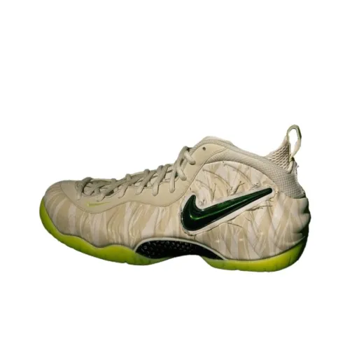 Nike Foamposite Pro Винтажные баскетбольные кроссовки Унисекс Экрю