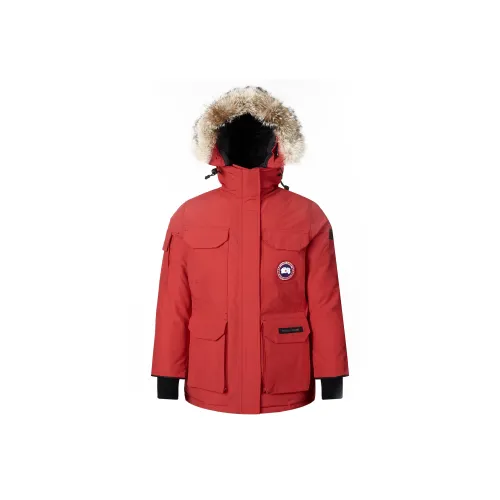 Canada Goose Expedition Series Пуховик Азиатская версия Зимний Женские Красный