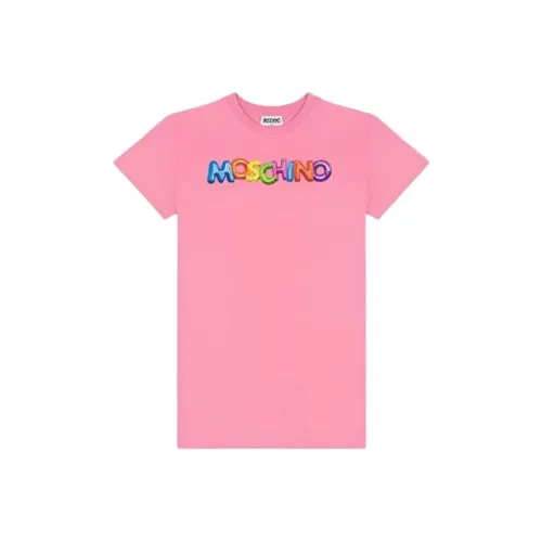 MOSCHINO Розовые Платья для Девочек