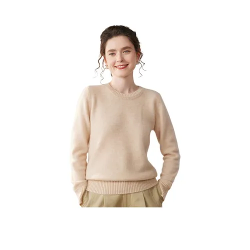 H YXIANG Кашемир Свитер Женские