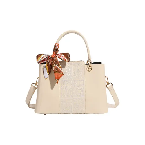 SMILE FOCUS ПУ (полиуретан) Сумка Стандартная Женская Экрю