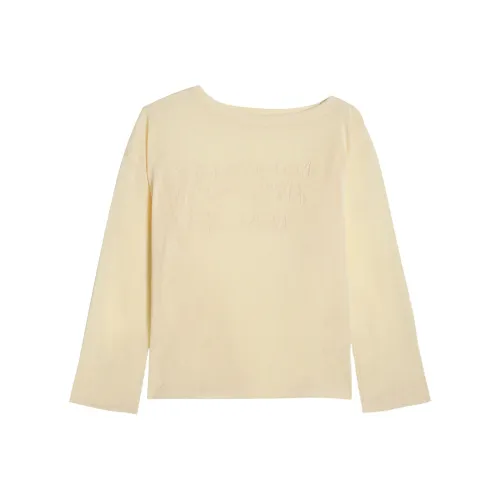 CENGXIAOXIAN Жёлтый Топ Женские T-Рубашки