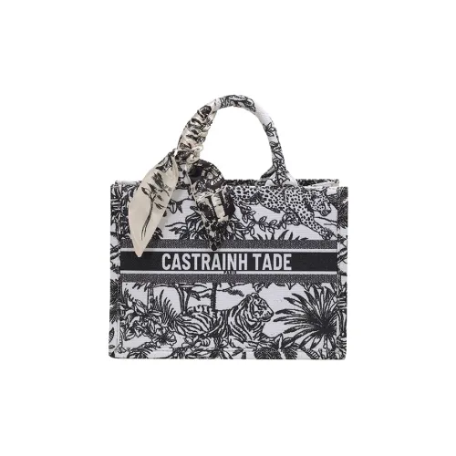 ORANGE BEAN Холст Сумка Стандартная Женская Черная