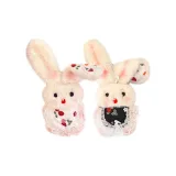 2 шт. Фартук Кролик ~[Черный+Белый]