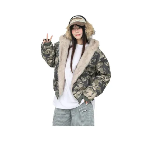 Kangaroo Army Green Унисекс Куртки