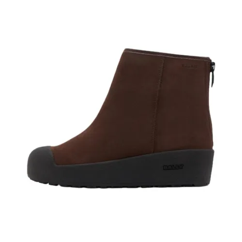 BALLY Curling ботильоны женские коричневые